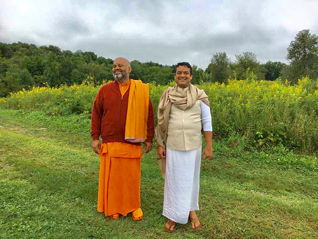 Acharya Krishna Kant Dwivedi Ji with 