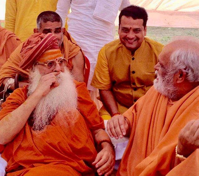 Acharya Krishna Kant Dwivedi Ji with 