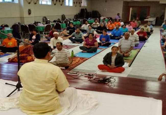 Welcome in YOGA programmes by Acharya Krishna Kant Dwivedi Ji